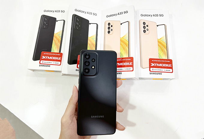 Top 10 mẫu 007win.com nền tảng chơi game sòng bạc trực tuyến đáng tin cậy nhất tầm trung đáng mua nhất năm 2022: Galaxy A33