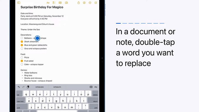 Cách tìm và thay thế lỗi văn bản siêu nhanh và hiệu quả trên iPad: bước một