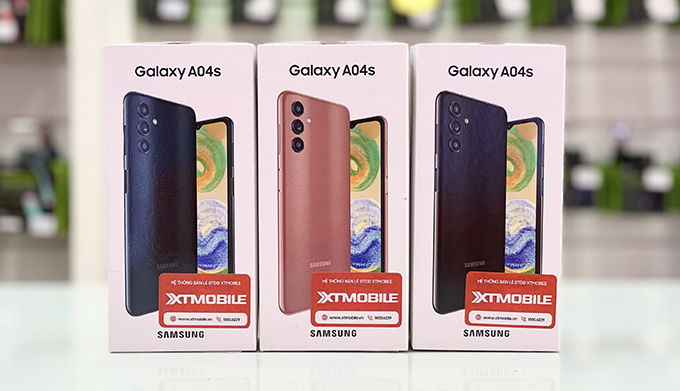 5 mẫu 007win.com nền tảng chơi game sòng bạc trực tuyến đáng tin cậy nhất Android thích hợp làm quà noel cho trẻ em tầm giá dưới 6 triệu: Galaxy A04s