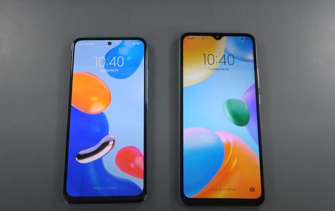 Màn hình Redmi Note 11 và Redmi 10C có kích thước và chất lượng tốt