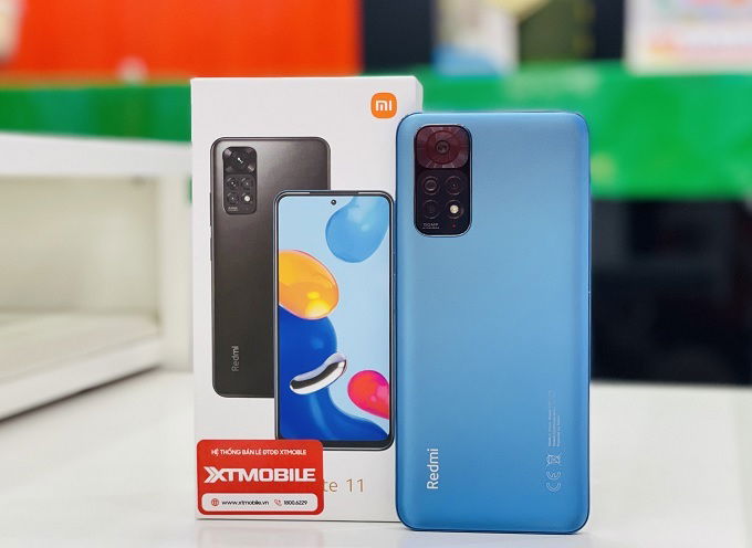 Cả Redmi Note 11 và Redmi 10C sở hữu thiết kế nguyên khối hiện đại