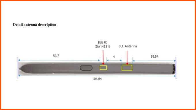 Thiết ké bút S Pen trên Galaxy S24 Ultra