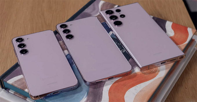  Galaxy S24+ có kích thước lớn hơn - 158.5 × 75.9 × 7.7 mm, trọng lượng 195g