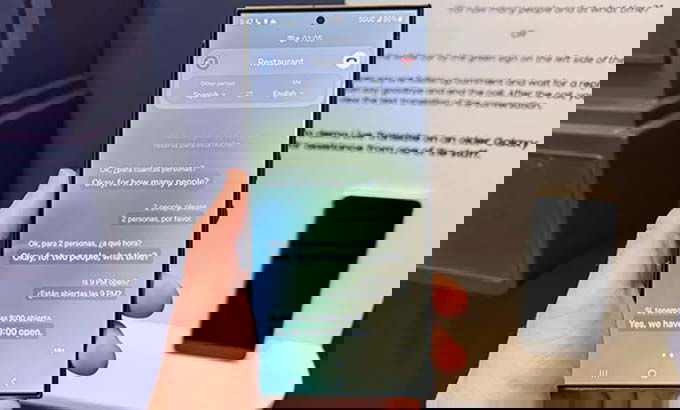 Các tính năng Galaxy AI mới