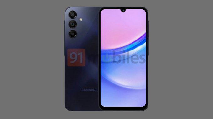 Phiên bản Galaxy A15 màu đen