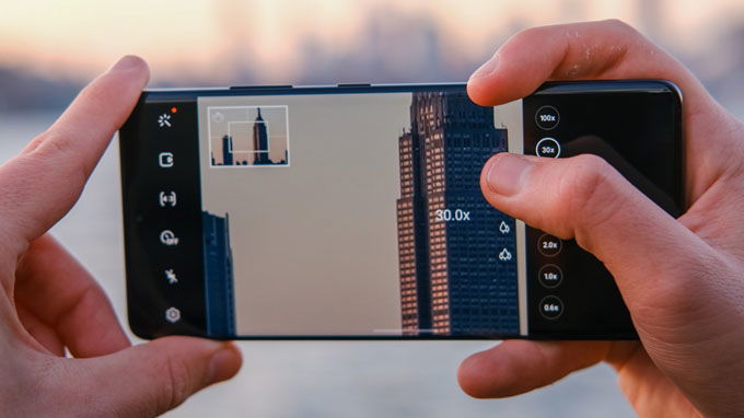 camera zoom của samsung galaxy s21 ultra 128gb cũ mỹ