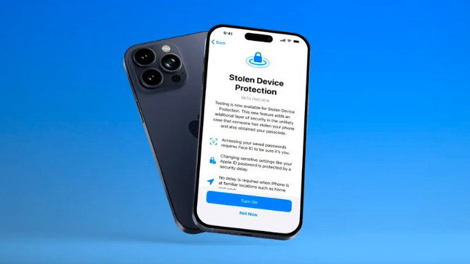 Tính năng bảo vệ thiết bị bị đánh cắp trên iOS 17.3