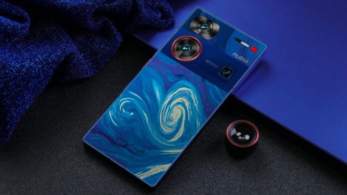 Tùy chọn màu Starry Night cực đẹp mắt của Nubia Z60 Ultra