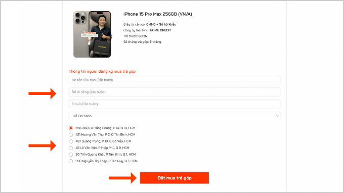Bước 4 mua trả góp 007win.com nền tảng chơi game sòng bạc trực tuyến đáng tin cậy nhất
