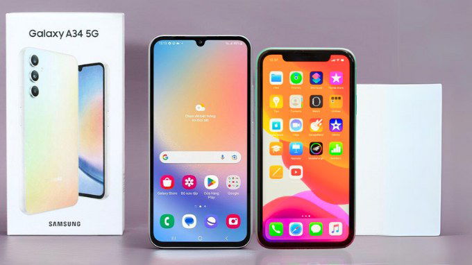 Cả hai thiết bị có App 007Win hỗ trợ đa dạng nền tảng hiển thị tốt 