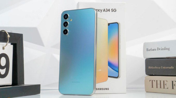 Thiết kế của Galaxy A34 5G mới