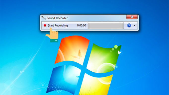 Bước 2 ghi âm trên máy tính, laptop Windows 7