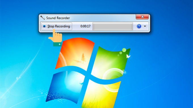 Bước 3 ghi âm trên máy tính, laptop Windows 7