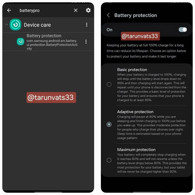 Tính năng bảo vệ pin của One UI 6.1 đã có trên các phiên bản cũ hơn