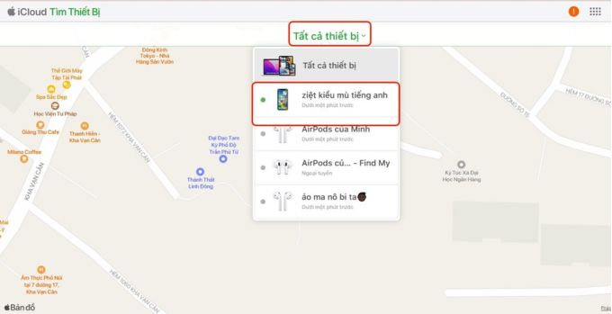 Cách xóa tài khoản iCloud cũ trên iPhone qua website