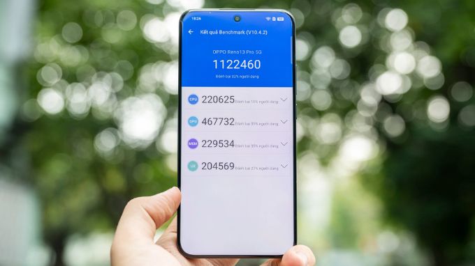 Hiệu năng Oppo Reno 13 16GB|512GB 