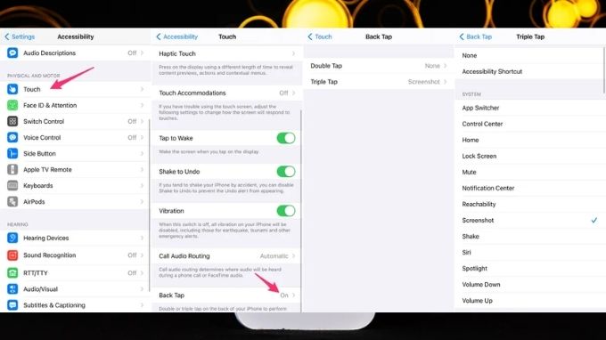 biến mặt lưng iPhone thành một nút bấm