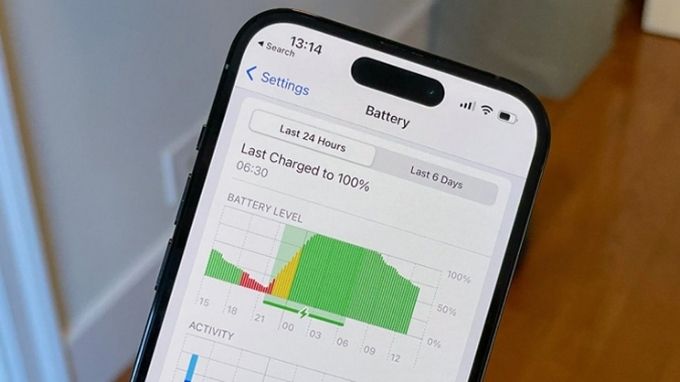 kiểm tra kích pin iPhone