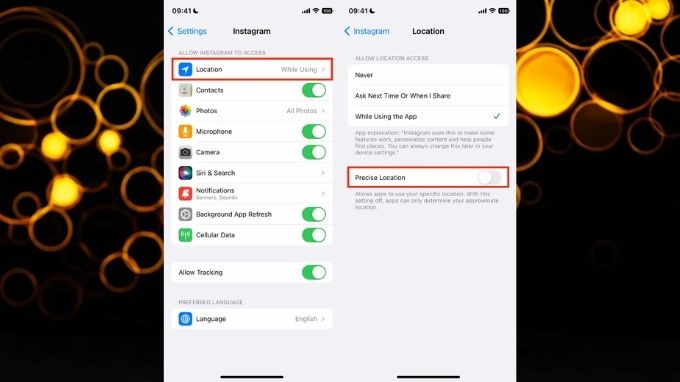 ngừng bật vị trí chính xác trên iphone
