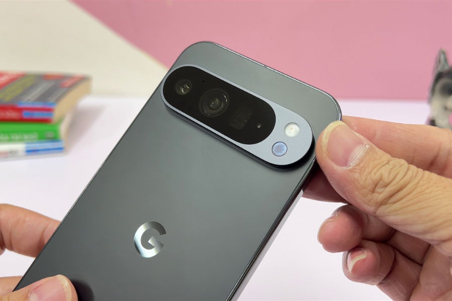 Pixel 9 Pro 1TB cũ được trang bị camera chính 50MP với khẩu độ f/1.7,