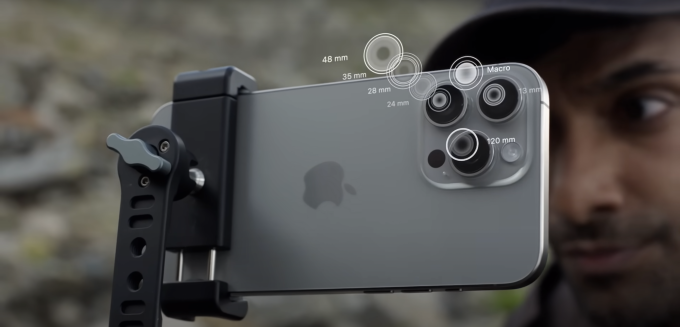 Camera chính lên đến 48MP cùng cảm biến LiDar