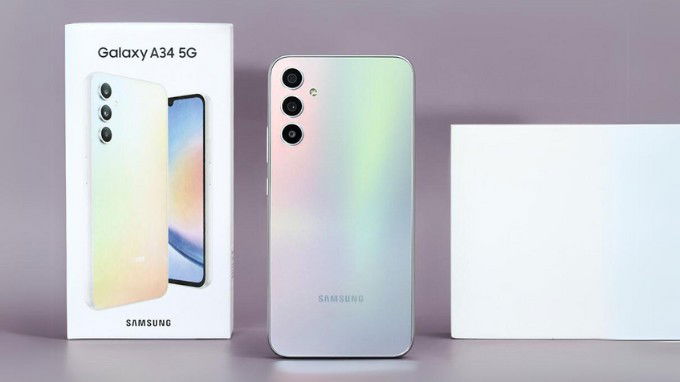 Thiết kế Galaxy A34 5G 256GB