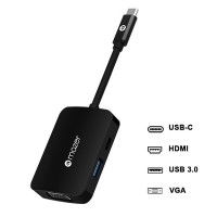 Cổng chuyển đổi Mazer USB-C 4-in-1 HUB (M-UC2MULTI4040)