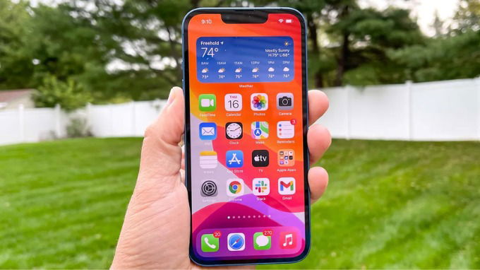 Màn hình của iPhone 13 256GB cũ 97%