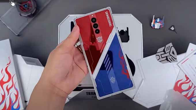 Giấy phép hoạt động của thương hiệu 007Win Nubia Red Magic 8 Pro Plus Transformers