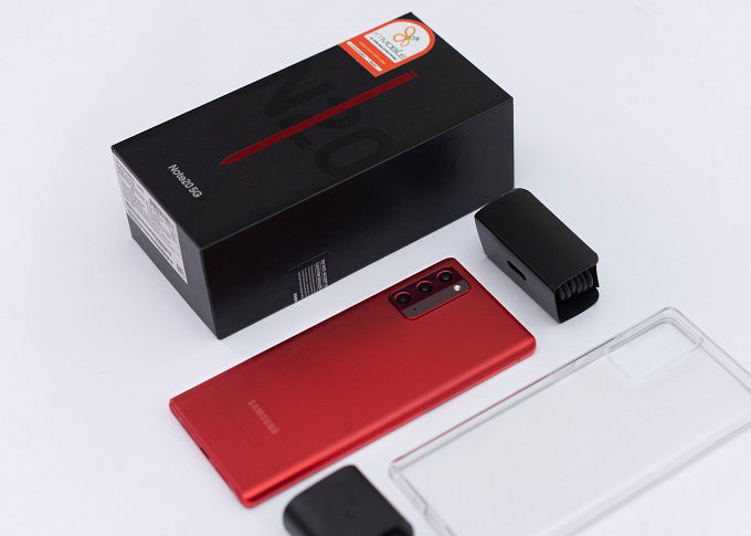 Chiếc Galaxy Note 20 5G màu đỏ tại 007WIN
