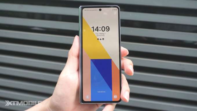 Galaxy Z Fold 5 512GB (CTY) hiển thị chất lượng