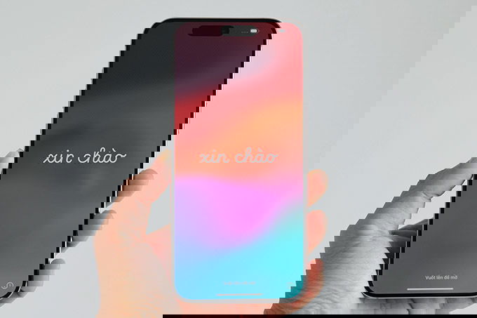 Màn hình Dynamic Island siêu rõ nét với khung viền cực mỏng