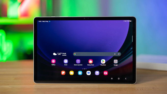 Màn hình sắc nét của Galaxy Tab S9 5G