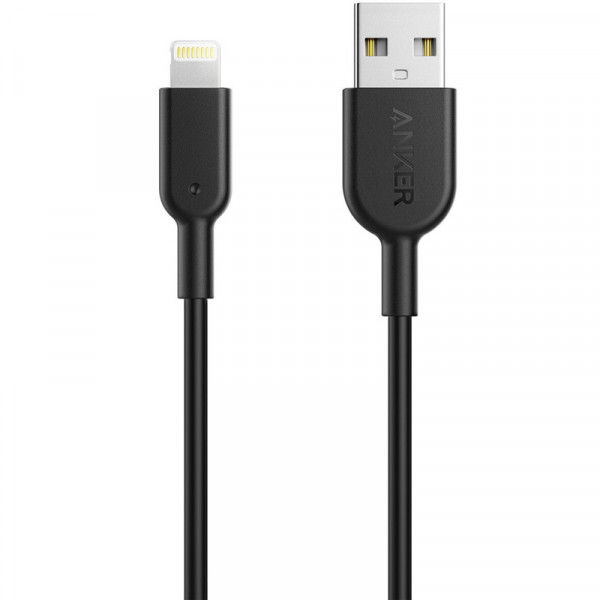 Cáp Lightning Anker Powerline II 0.9m