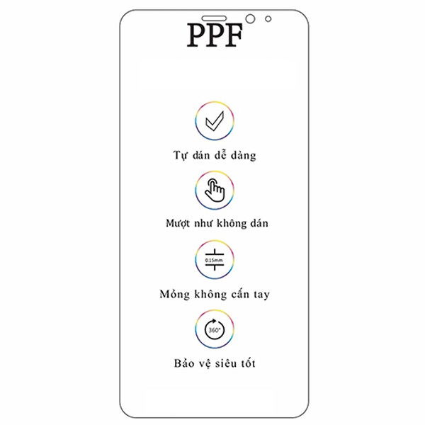 Miếng dán dẻo PPF mặt trước 007Win nhà cái Galaxy Note 8