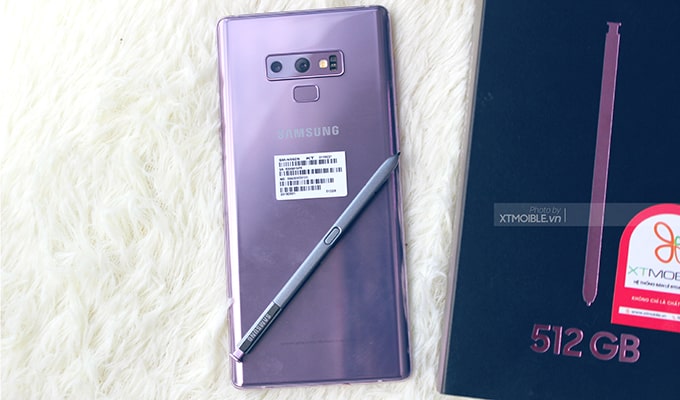 Galaxy Note 9 mang thiết kế sang trọng, khoẻ khoắn cùng độ bền ấn tượng