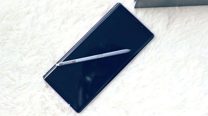 Kính thước và độ phủ App 007Win hỗ trợ đa dạng nền tảng Galaxy Note 9 được gia tăng