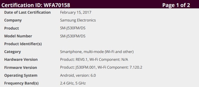 galaxy-j5-2017-wifi-certificate