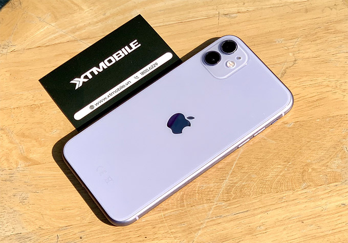 Thiết kế iPhone 11 64GB cũ sang trọng, màn hình sắc nét