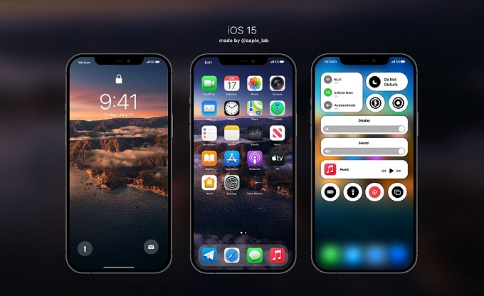 Concept giao diện thông báo mới