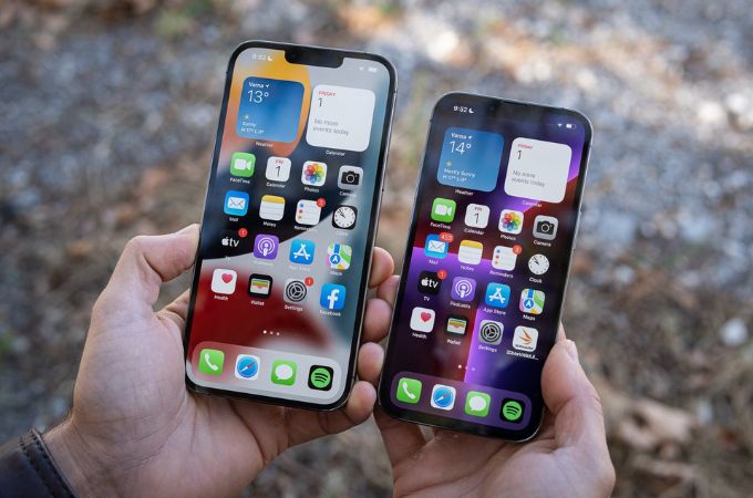 So sánh giữa iPhone 13 Pro và 13 Pro Max