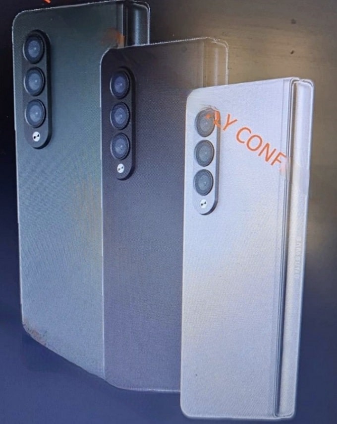 Cụm camera Galaxy Z Fold3