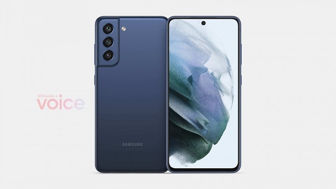 Hình ảnh render của Galaxy S21 FE