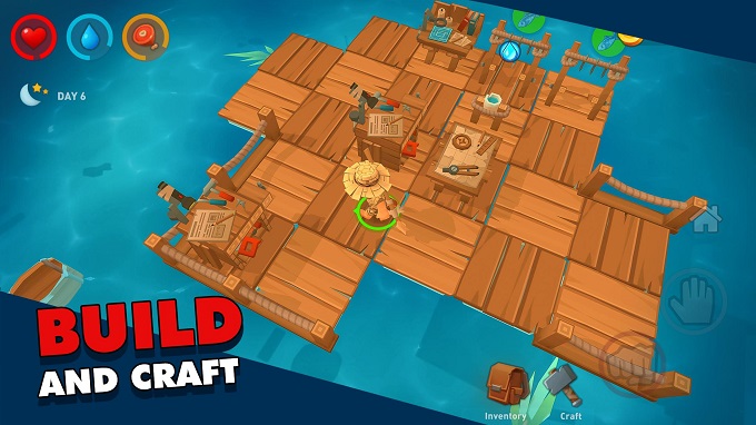 Epic Raft - Survival Games - Phiêu lưu, sinh tồn