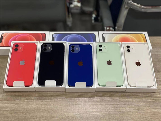 iPhone 12 và iPhone 12 mini có bao nhiêu màu?