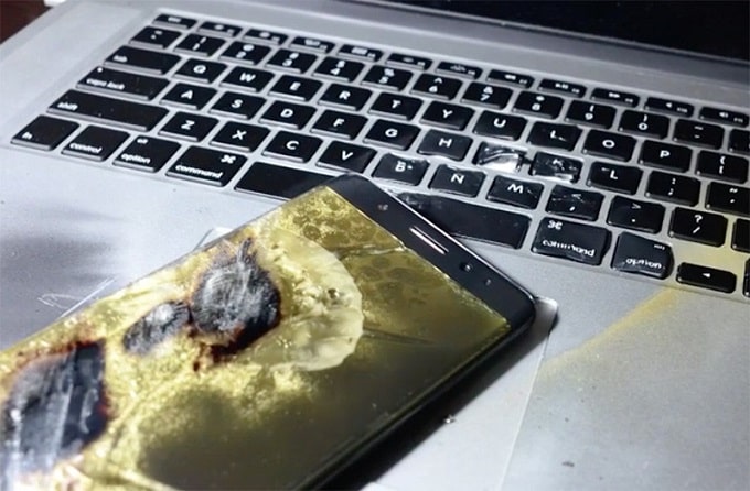 Galaxy Note 7 phát nổ khiến 007Win nhà cái tụt dốc nặng nề