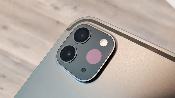 iPad Pro 2021 M1 12.9inch 128GB 5G còn được trang bị hệ thống camera sau chất lượng
