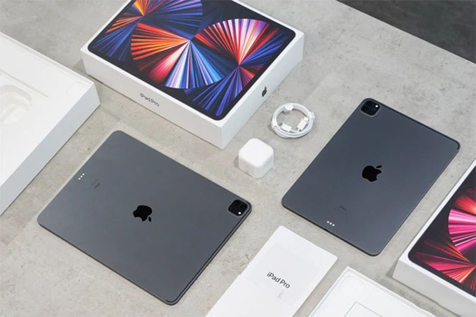Thiết kế iPad Pro 2021 M1 12.9inch 256GB 5G vẫn giữ phong cách sang trọng