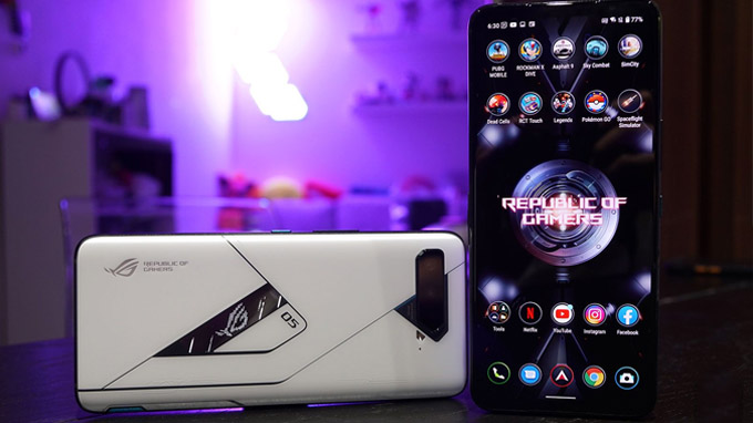 Thời lượng và công nghệ pin trên ROG Phone 5