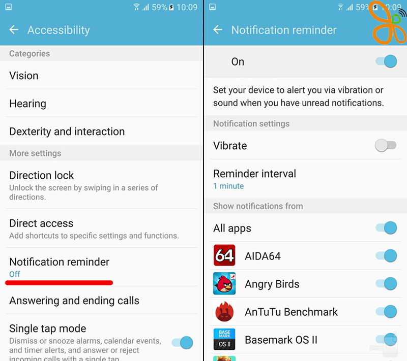 Notification-reminder